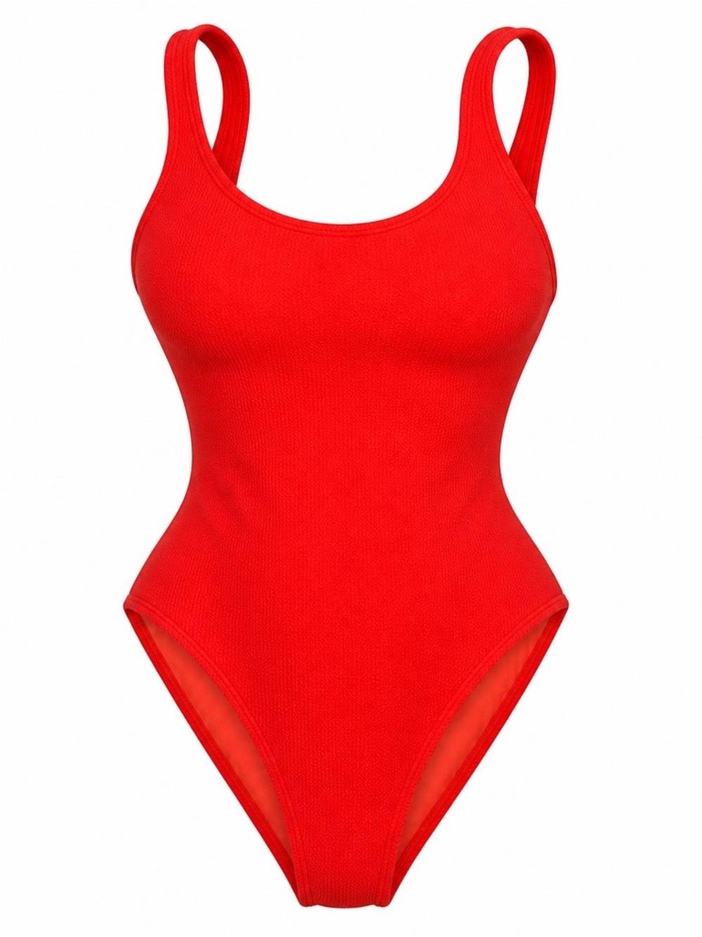 VICI Malibu Scrunch One Piece Swimsuit Red Medium NWOT